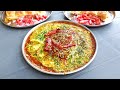 Omelette Chinese Fry Tadka Navyug Omelette Center Street Food India Surat Egg Dish