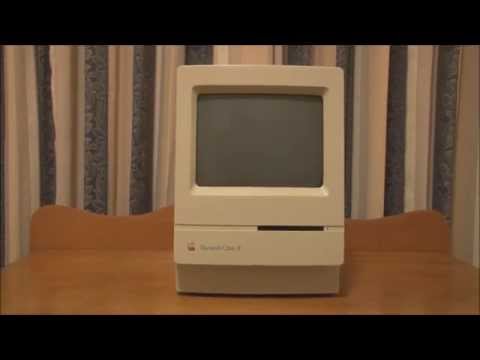 Macintosh Classic II (1991) Full Tour