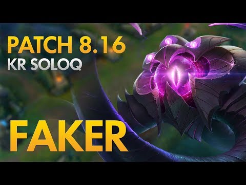SKT T1 FAKER - Vel'Koz Mid Lane