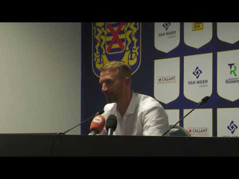 Reactie van SK Beveren coach Wim De Decker na bekeruitschakeling tegen Antwerp (10/11/2022)