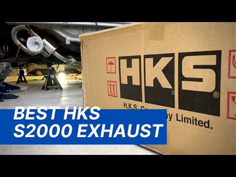 S2000 HKS SSM Exhaust Install (ASMR) (No Talking)