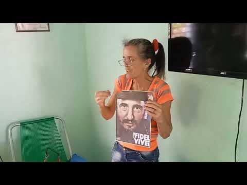 Conversario sobre Fidel en Casa de Abuelos del municipio de La Sierpe, en Sancti Spíritus