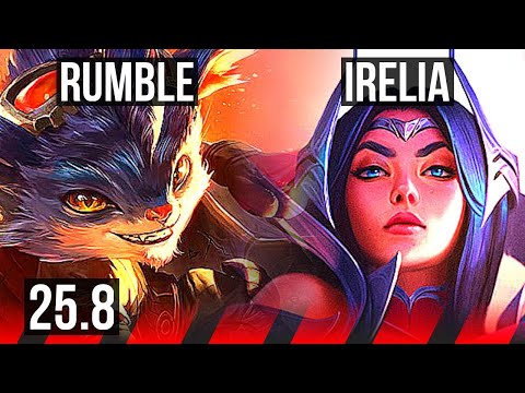 RUMBLE vs IRELIA (TOP) | KR Master | 25.8
