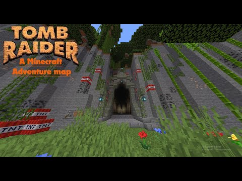 Minecraft Adventure Map; Tomb Raider ~ A New Adventure Map