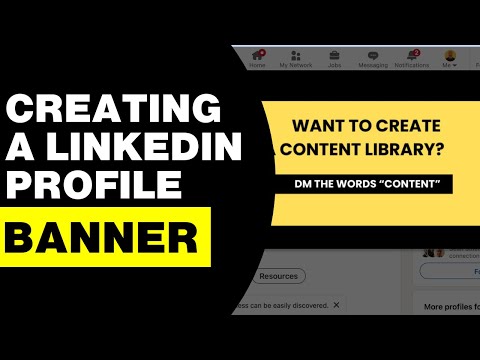 Creating LinkedIn Profile Banners - YouTube