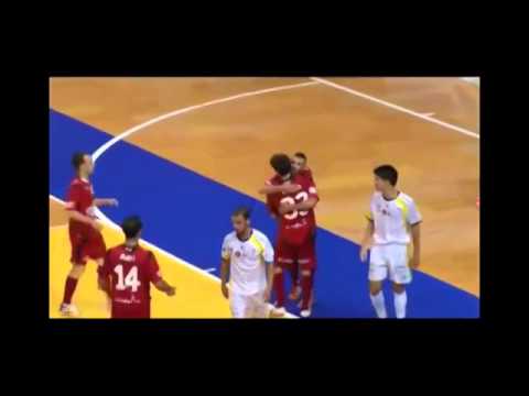 Gol de Álex a Santiago Futsal (Jornada 3)