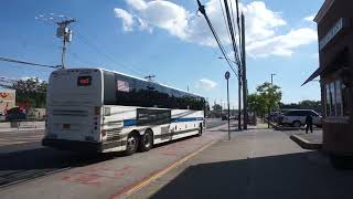 NYC Bus: Eltingville Transit Ctr bound X3-45 2593 SIM5 at Midland Av/Hylan Blvd