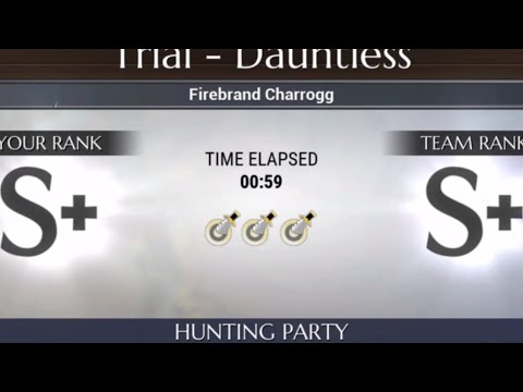 59s PB Firebrand Charrogg Trial: Dauntless, Repeaters Build In The Description