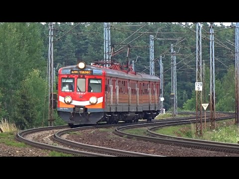 EN57-673 KŚ S13 | Ujęcia na łukach! | LK61 Odcinek Blachownia - Herby Stare