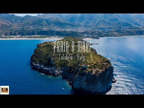 🇮🇹 4K drone video of Praia a Mare, Calabria, Italy.