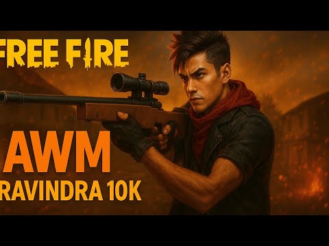 🎯 FREE FIRE AWM SNIPER GAMEPLAY | ONE TAP HEADSHOT MONTAGE | INSANE SNIPING SKILLS 🔥 | Ravindra 10k