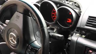 How to Remove Speedometer Cluster from Mazda 3 2004 for Repair.