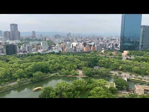 水辺の散策～大阪城天守閣から～