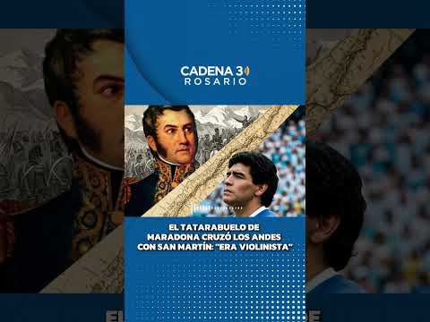 ERA ANTEPASADO DEL DIEGO Y CRUZÓ LOS ANDES CON SAN MARTÍN ⚔️