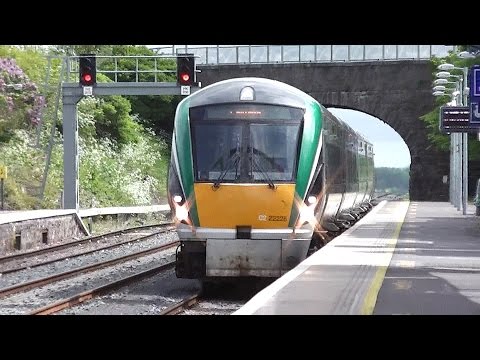 IE 22000 Class ICR Train number 22228 - Kildare Station, Ireland