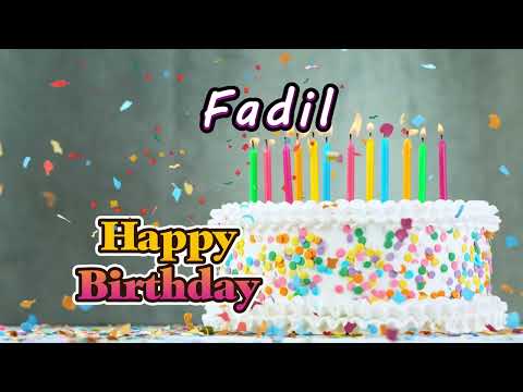 Happy Birthday Fadil | @MCBirthdaySongs