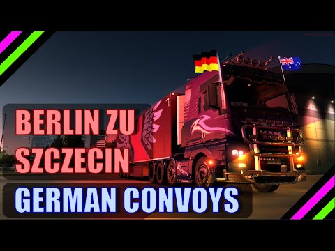 ETS2MP | German Convoys | Episode #1 - Berlin to Szczecin