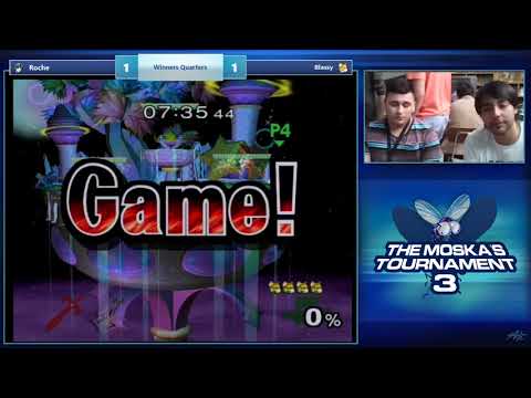 The Moska's 3 SSBM - Roche (Marth) vs Blassy (Fox) - Winners Quarters