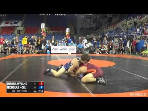 132 Cons. Round 6 - Nicholas Noel (Arkansas) vs. Joshua Wyland (Virginia)