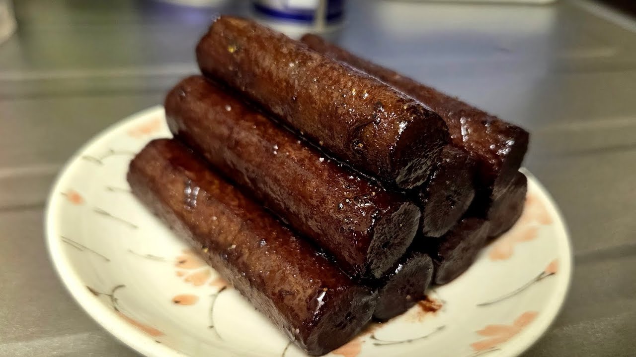 ゴボウのワイン煮