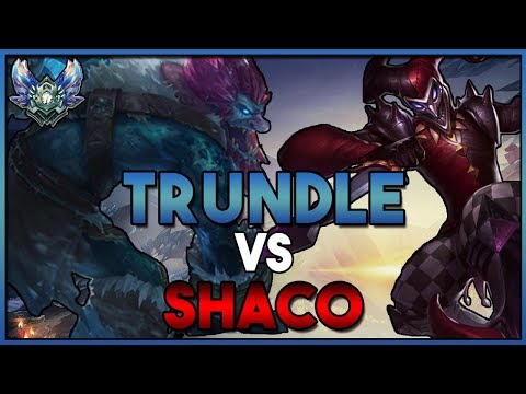Trundle vs Shaco Jungle | League Patch 8.10