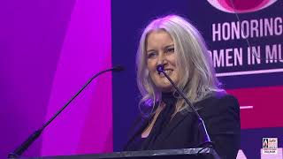 Paula Cole Accepts Award at the 2025 She Rock Awards