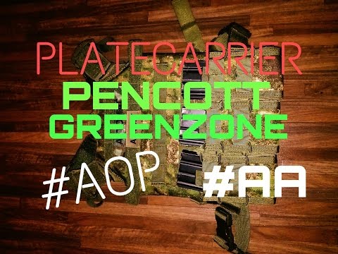 AIRSOFT PenCott Greenzone Platecarrier  [DE/1080p]