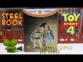 ESPAÑOL Blu Ray TOY STORY 4 Blu Ray DVD SteelBook Reseña Review