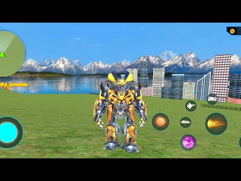 Optimus Prime Multiple Transformation Jet Robot Car Game 2020 - Android Gameplay