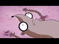 Regular Show Rigby Screaming