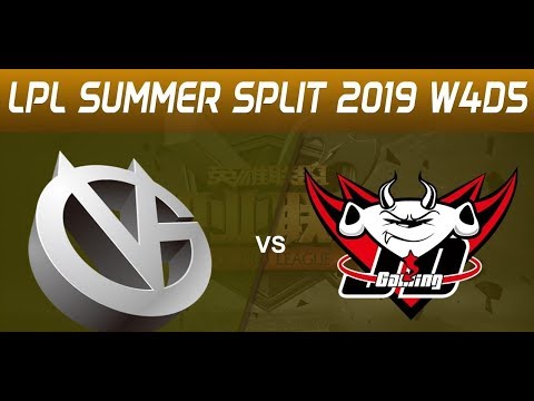 JD Gaming vs Vici Gaming | LPL Summer 2019 W4G1 | FULL GAME