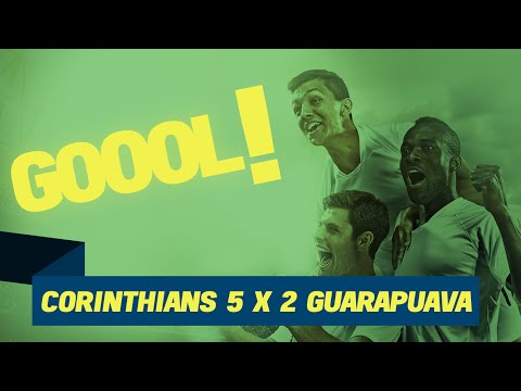 LNF 2015 - 1ª FASE - 12ª RODADA - GOLS - CORINTHIANS 5 X 2 GUARAPUAVA
