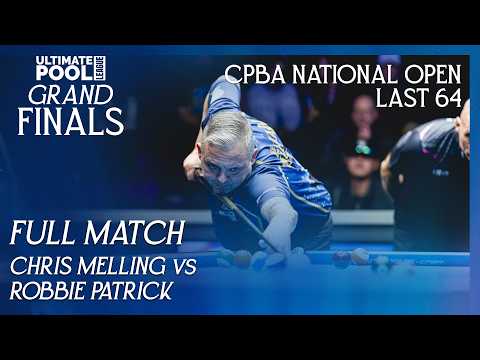 Chris Melling vs Robbie Patrick | Last 64 | CPBA National Open