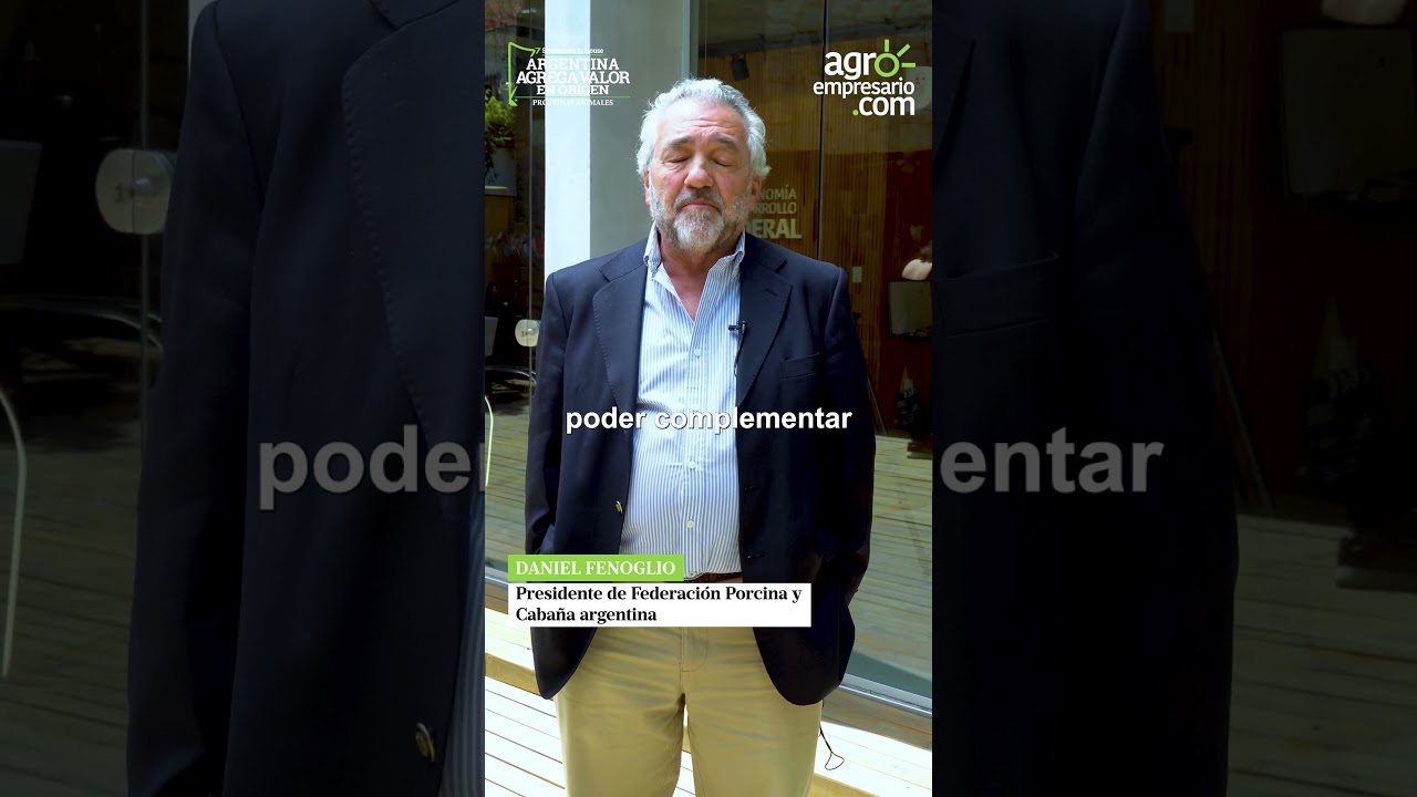 Daniel Fenoglio, Presidente de Federación Porcina y Cabaña Argentina