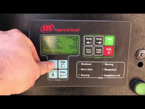 Ingersoll Rand G60 John Deere Leroy Somer 70 kVA Supersilent Rental generatorset stocknr 3295