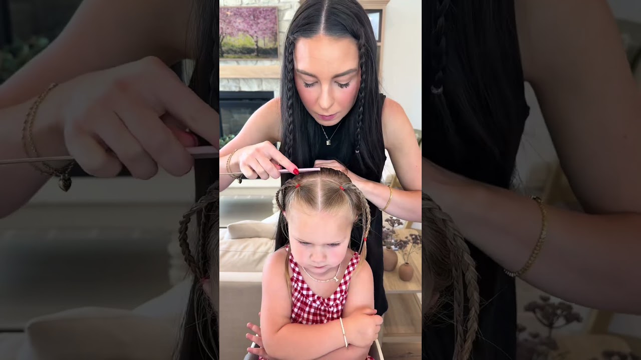 everyday toddler hairstyle part 6🫶🏻✨  #short #shorts #LaurenAshley