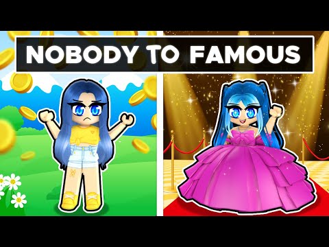 From NOBODY To CELEBRITY In Roblox!