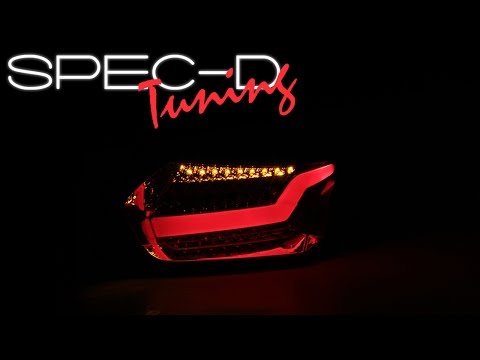 SPECDTUNING DEMO VIDEO: 2015-2016 FORD FOCUS LED TAIL LIGHTS