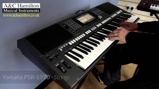 Video thumbnail for Korg Pa1000 vs. Yamaha PSR-S970 - Sounds Comparison by A&C Hamilton Musical Instruments