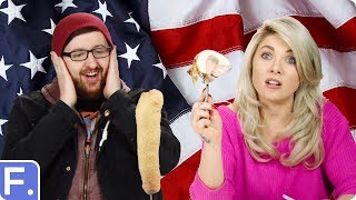 Irish People Taste Test Weird American Food Inventions