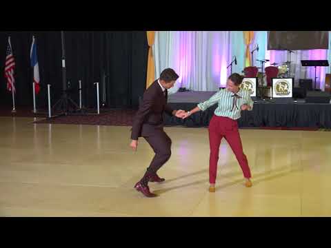 ILHC 2018 - Advanced Lindy Hop Draw Finals - Alexey Kazennov & Cassandra Hargrave