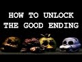 How To Get The Good Ending In FNAF 3 All Minigames Easter Eggs Five Nights At Freddy S 3