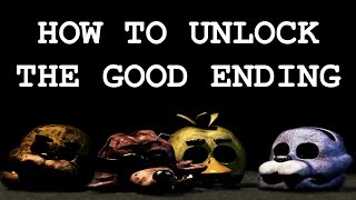 How To Get The Good Ending In FNAF 3 (All Minigames/Easter Eggs!) | Five Nights at Freddy