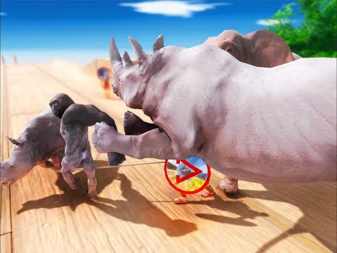 ✅ DEATH RUN - Animal Revolt Battle Simulator FULL HD