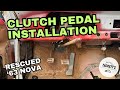Manual swap! Installing a clutch pedal | Rescued 63 Chevy Nova Build Ep. 2