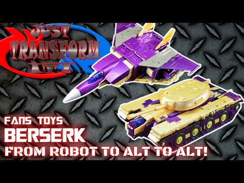 JUST TRANSFORM IT!: Fans Toys Berserk (Blitzwing)