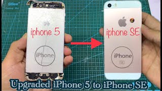 Restoration And Convert iPhone 5 to iPhone SE | How To Turn Your iPhone5 Into an iPhone SE