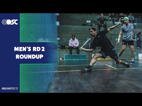 Odense Open Squash 2022 - Men's Rd 2 Roundup