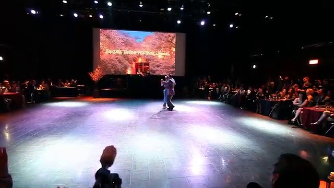 Analia Carreño & Luis Ramirez 2015 . Sakura Tango Festival, Fukuoka, Japan.