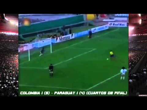 Goles de  COLOMBIA Copa America  1995